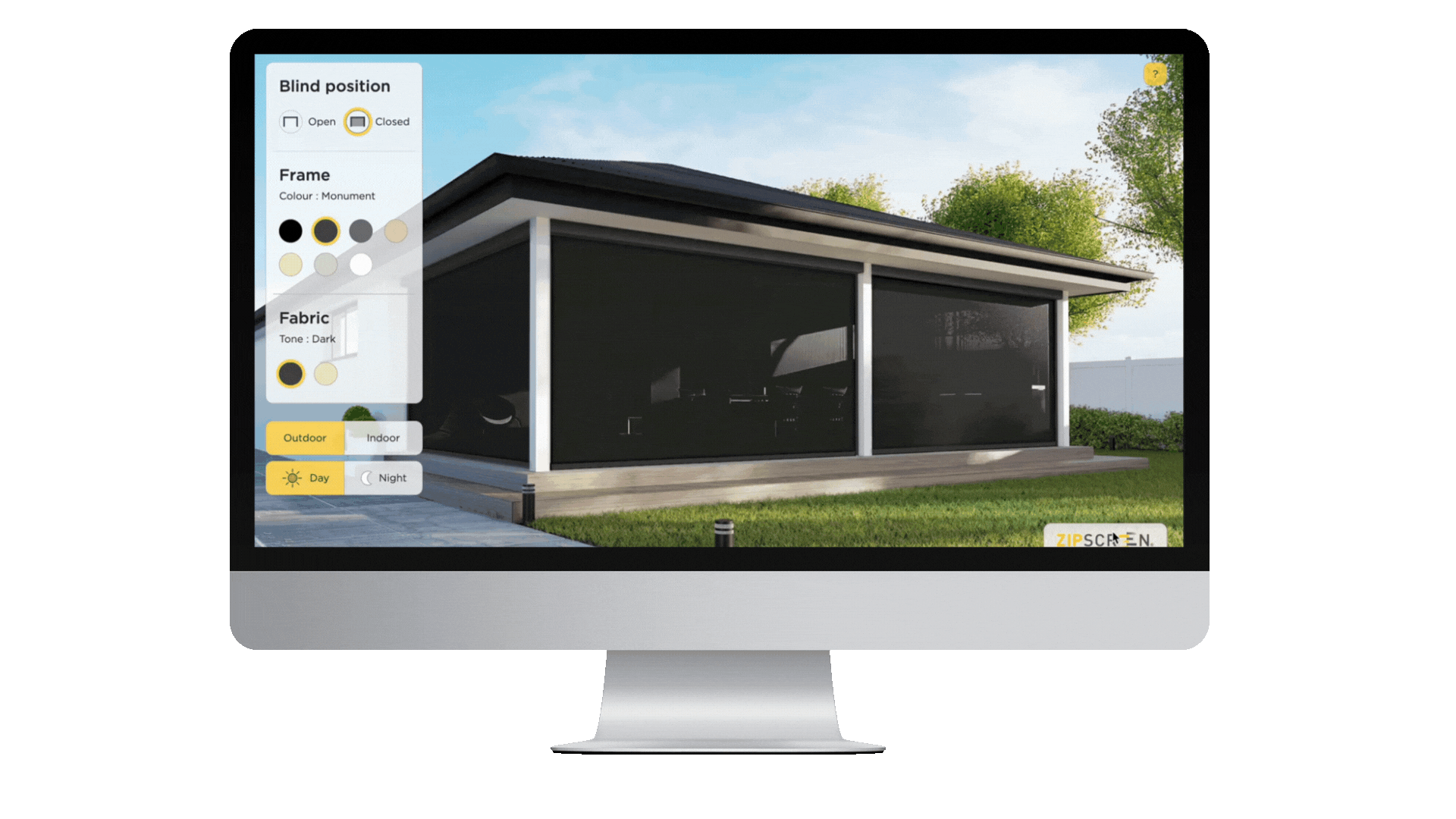 Zipscreen Visualiser GIF