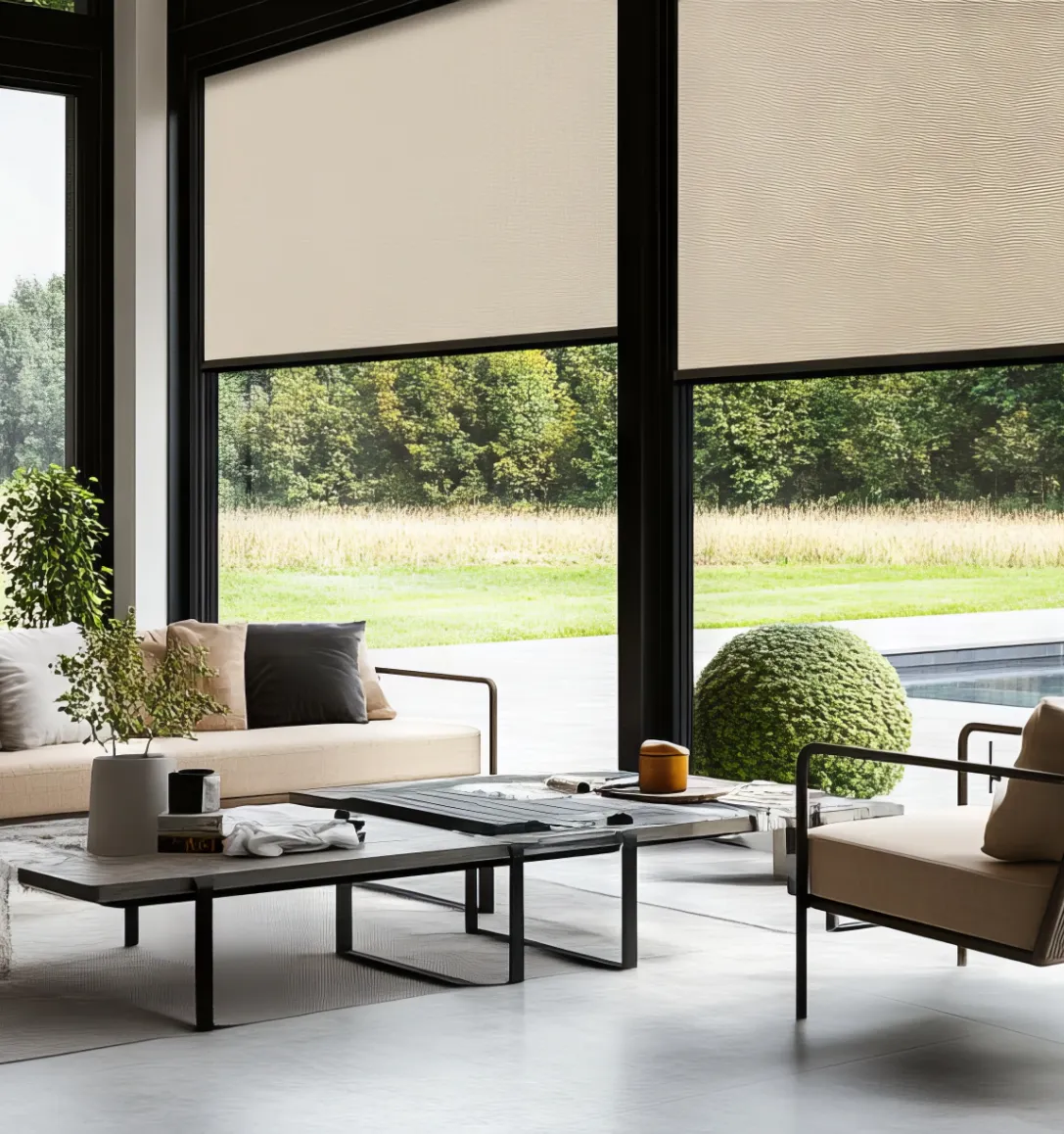 Upholstery Outdoor Blinds